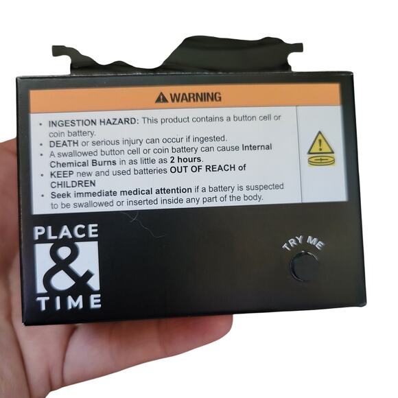 Orange Fairy Halloween 25 Mini LED String Lights Black Wire Battery Operated NEW - Picture 7 of 10